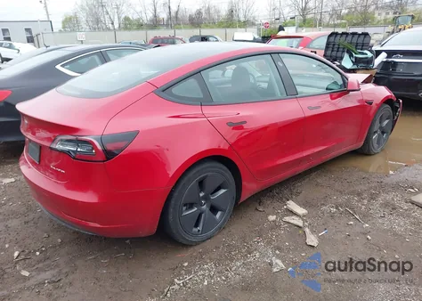 2022 Tesla Model 3 Long Range Dual Motor All-Wheel Drive from USA, damaged, VIN 5YJ3E1EB7NF267000